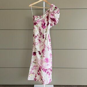 ✨ Aje. Cira One-Shoulder Floral Midi Dress | New with Tags | Size 8 / 12 | $599